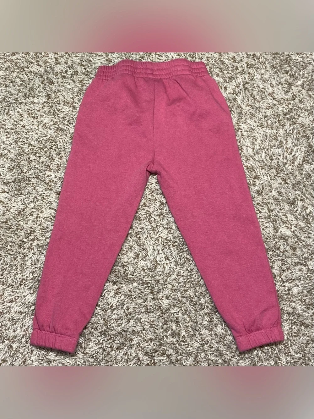 DISNEY JUNIOR Size 3T Minnie Mouse Pink Gold Glitter One Of A Kind 2-Piece Fit